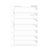 Wochenkalender 1 Woche pro Seite Junior Piccolo Din A5